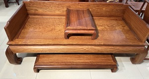 缅甸花梨（大果紫檀）罗汉床