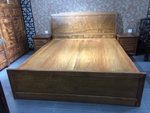 缅甸花梨（大果紫檀）大床