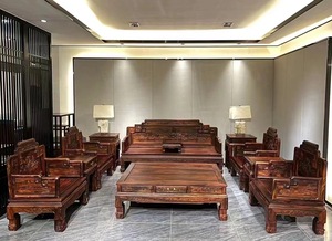 印尼黑酸枝（阔叶黄檀）国宾沙发