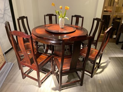 印尼黑酸枝（阔叶黄檀）圆台